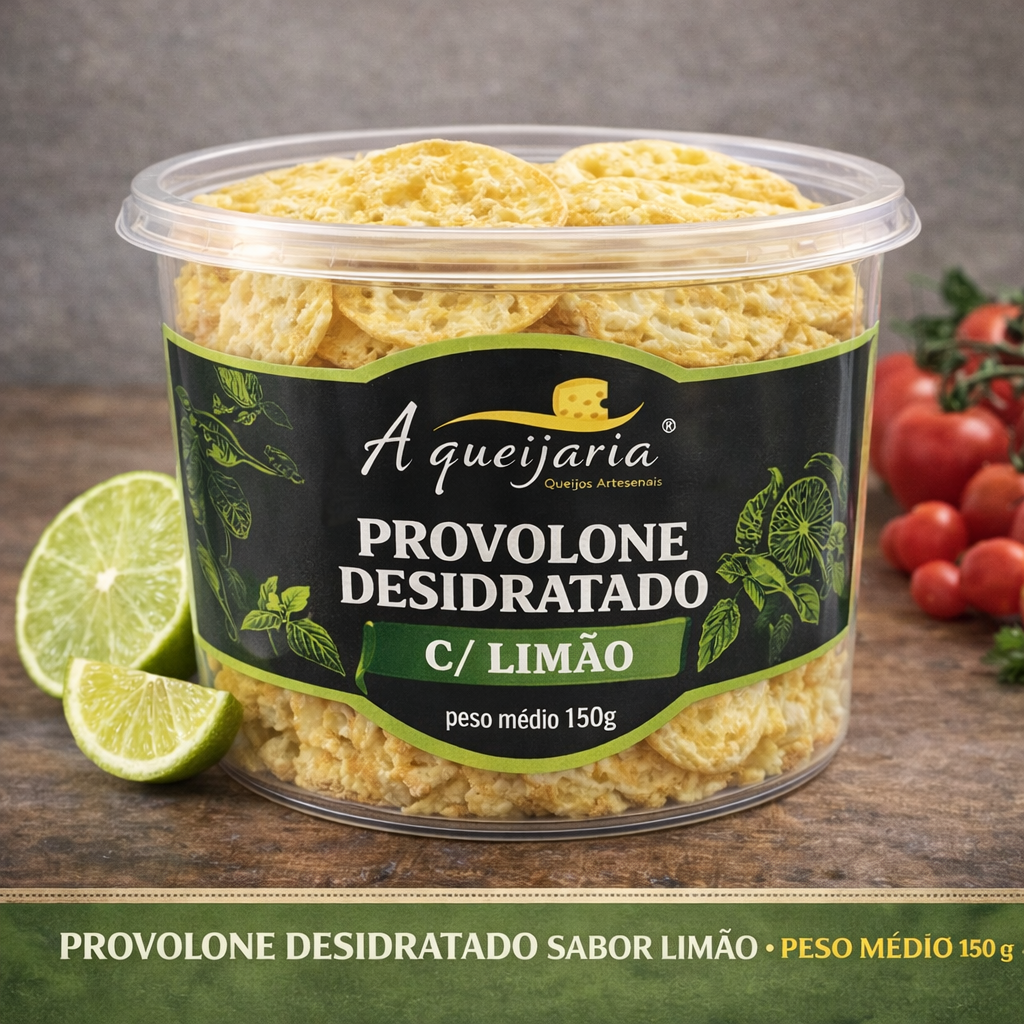 “PROVOLONE DESIDRATADO SABOR LEMOM PEPPER.🧀🧀🧀